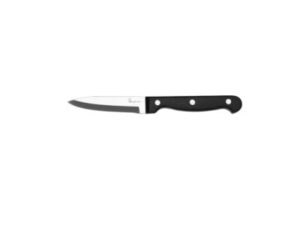Paring Knife Black Handle, CHEF INOX, 90mm