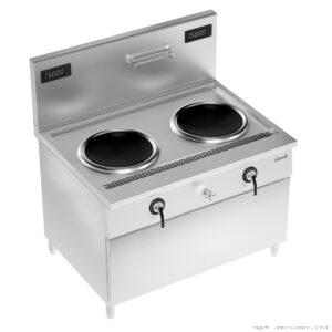 IWOK Induction DOUBLE Wok w/ Stand
