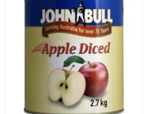 Apples Diced 2.7kg, JOHN BULL