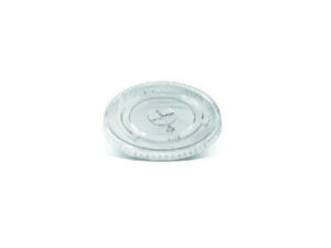 PET Flat Lid For PET Cup U Shaped 7.5-16oz (1000/CTN)