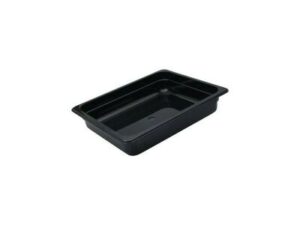 Gastronorm Pan Polycarbonate 1/2 SIZE, 200mm BLACK