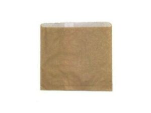 Paper Bags GPL, BROWN, 2 SQUARE (500/PCK)