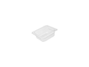 Gastronorm Pan Polycarbonate 1/6 SIZE, 65mm CLEAR