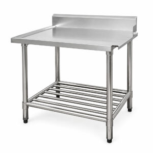 Stainless Steel Dishwasher Bench RIGHT Outlet 900x700x900mm
