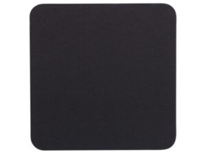 Cardboard Drink Coaster Square, BLACK (2500/CTN)