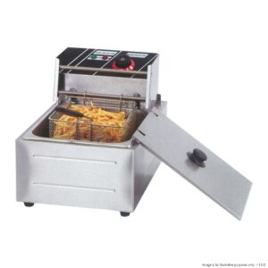 ELECTMAX Benchtop Single Pan Electric Fryer 6Lt