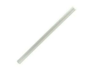 Paper Straw Jumbo, WHITE (2500/CTN)