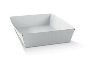 White Kraft Corrugated Tray 5 (100/CTN)