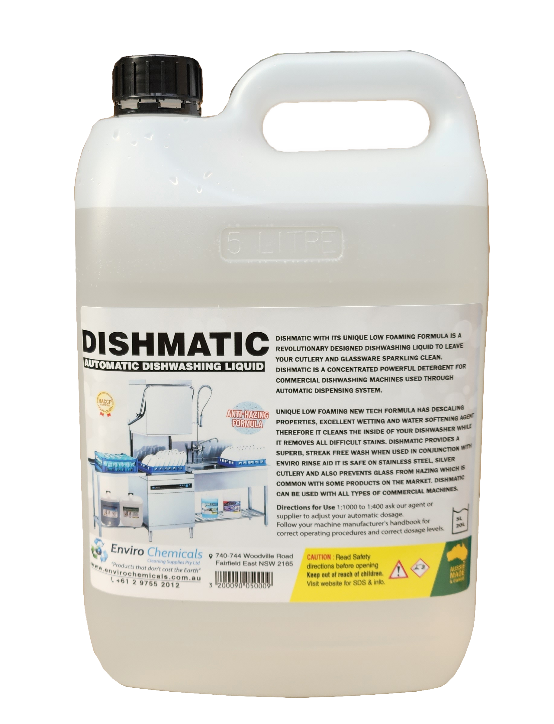 Machine Dishwashing Liquid 5Lt, DISHMATIC