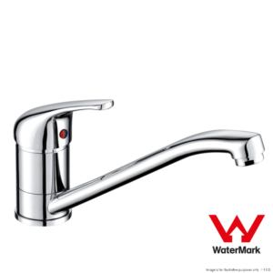 SUNMIXER Deck Mounted Faucet w/ Top Handle