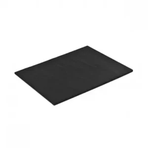 Rectangular Platter, RYNER MELAMINE TAROKO BLACK, 325x260mm (Box of 6)