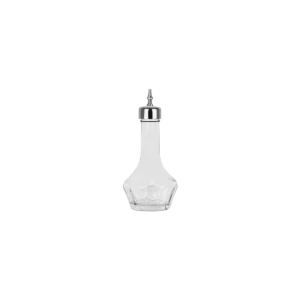 Glass Bitter Bottle w/ Lid, ZANZI GUNMETAL, 50ml