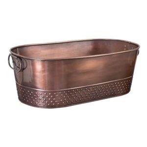 Beverage Tub Oval, MODA ANTIQUE COPPER, 525x290x175mm