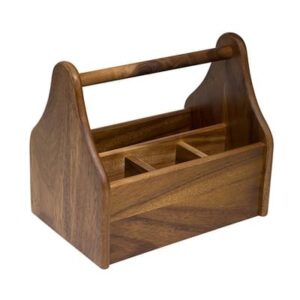 Wooden Cutlery Caddy, MODA, 230x155x200mm