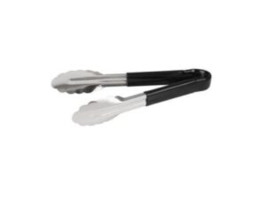 Tong S/S BLACK PVC HANDLE, 300mm