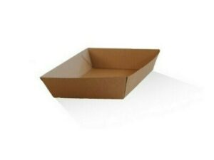 Brown Kraft Corrugated Tray 3 (250/CTN)
