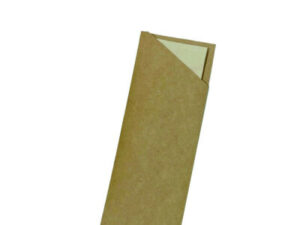 Cutlery Pouch w/ Napkin, BROWN KRAFT (1000/CTN)
