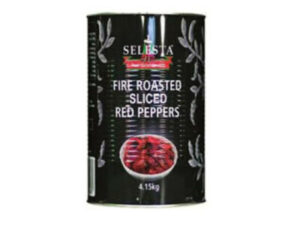 Fire Roasted Red Pepper Strips 4.2kg, SELESTA