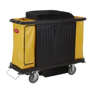 Housekeeping Cart w/ Locking Doors, JIWINS, 1536x554x1252mm