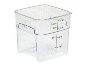 Storage Container Polycarbonate, CAMBRO, 3.8Lt