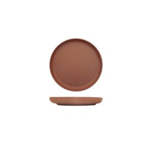 Round Plate, ECLIPSE UNO BROWN, 175mm (Box of 6)