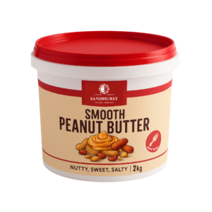 Peanut Butter SMOOTH 2kg, SANDHURST