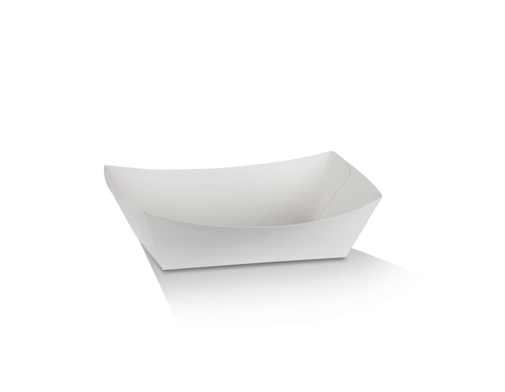 White Kraft Board Tray, MEDIUM (500/CTN)