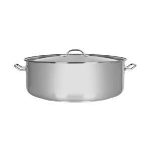Casserole Stainless Steel w/ Cover, CHEF INOX ELITE, 450x160mm/25Lt