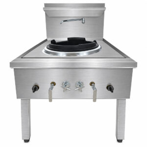 GASMAX Waterless SINGLE Wok Chimney Burner (Natural Gas)