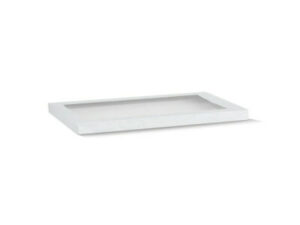 Lid For White Kraft Catering Tray, LARGE (100/CTN)