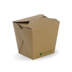 Brown Kraft Board Noodle Box 26oz BIOPAK (500/CTN)