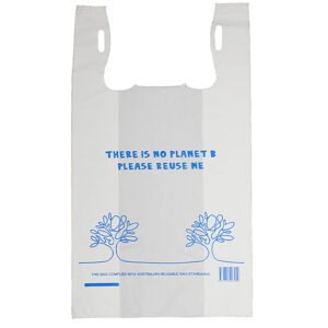 Reusable Plastic Carry Bag, MEDIUM (9kg/CTN)