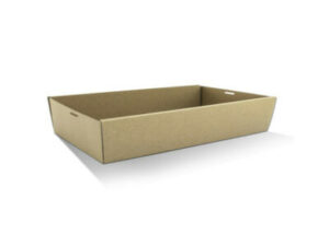 Brown Kraft Catering Tray, LARGE (50/CTN)