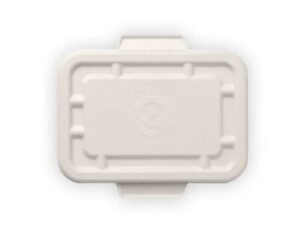 BioCane Lid For Biocane Takeaway Base 500-600ml WHITE BIOPAK (500/CTN)