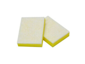 Sponge Scourer, Light Duty, WHITE (10/PCK)