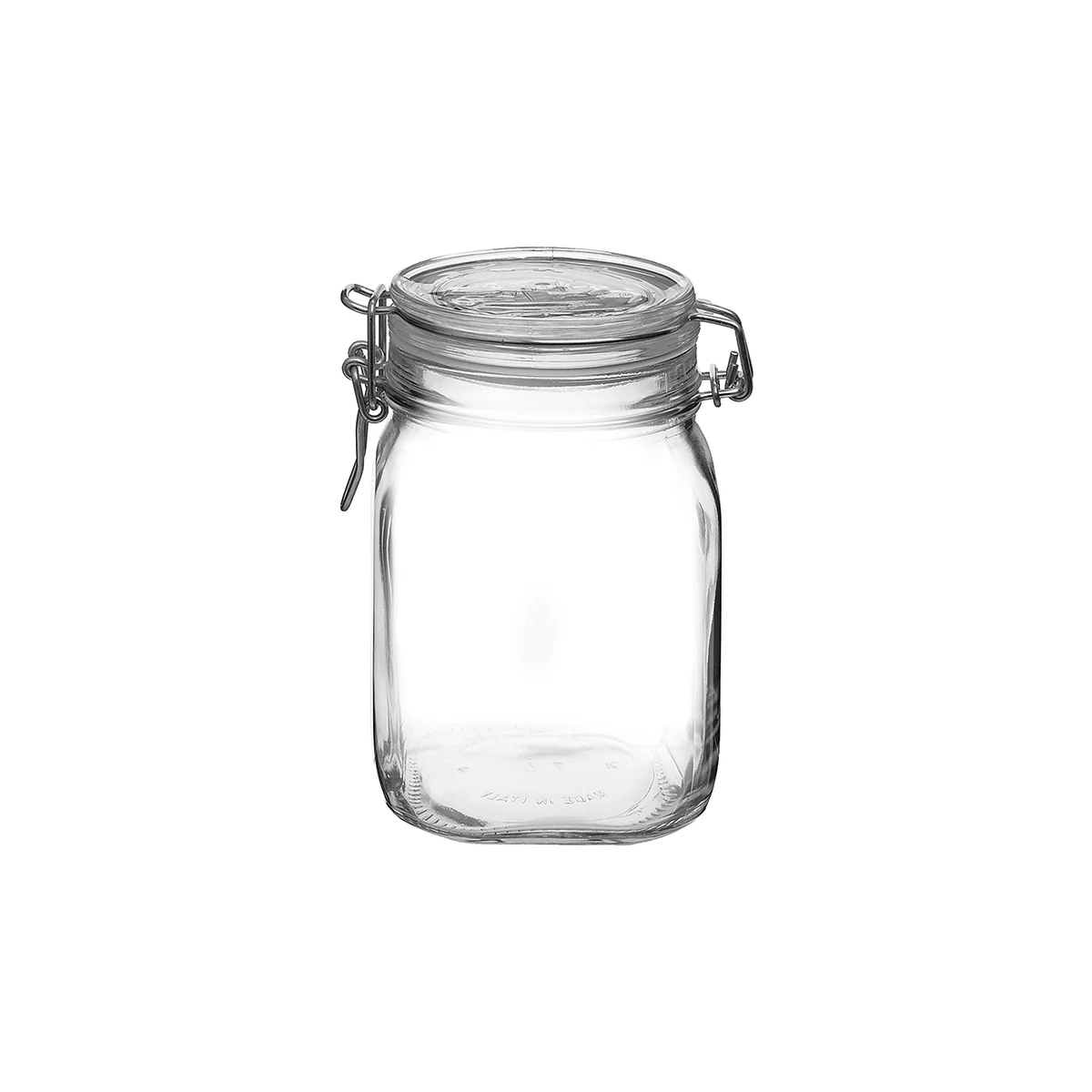 Glass Jar w/ Lid, BORMIOLI ROCCO FIDO, 1000ml/106x160mm (Box of 12)