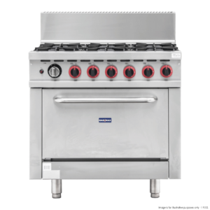 GASMAX Cooktop 6 Burner w/ Oven (LPG)