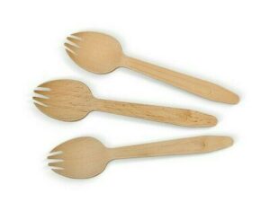 Wooden Cutlery SPORK (100/PCK)